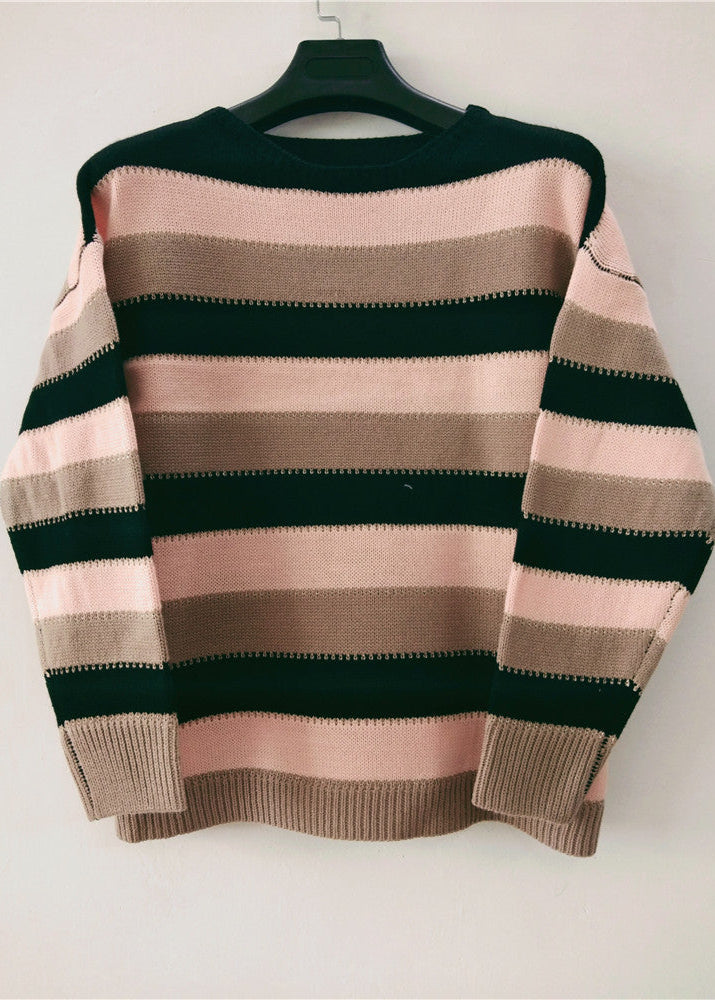 stitching sweater pullover