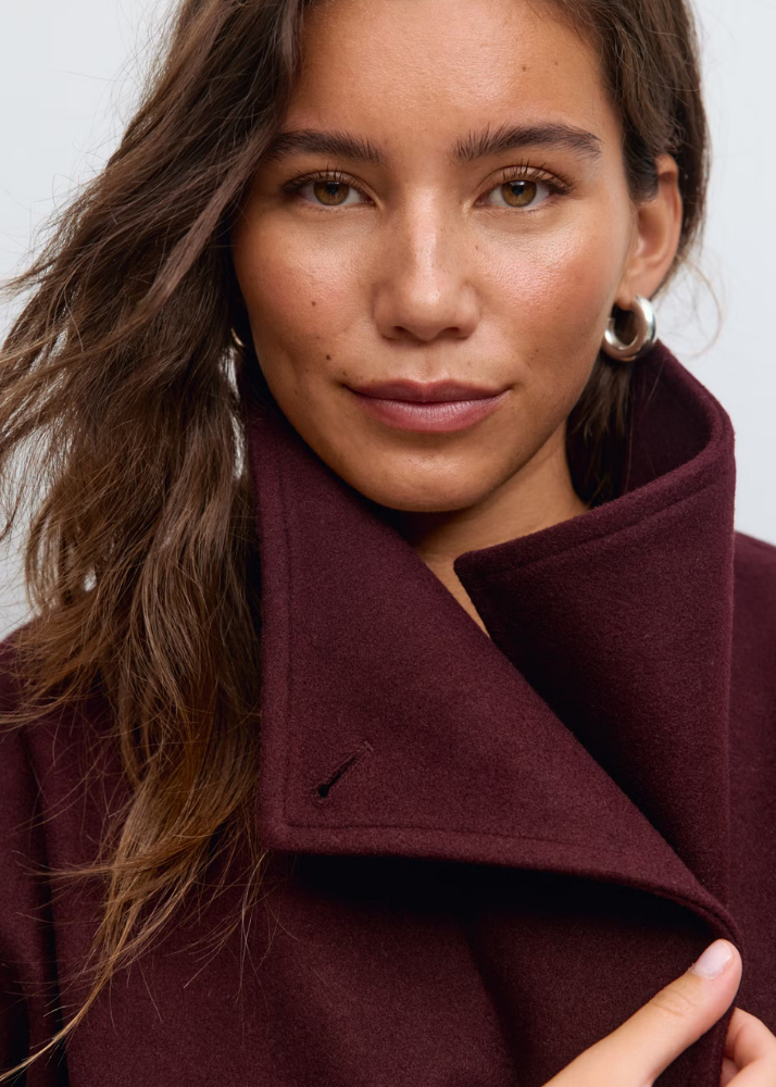 Veste Courte Col Haut