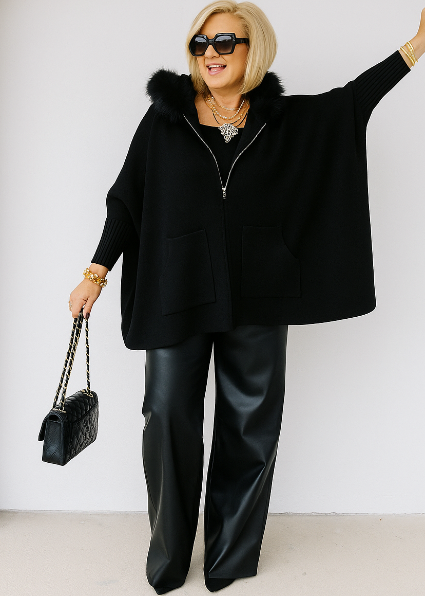 Cardigan à Capuche Chic